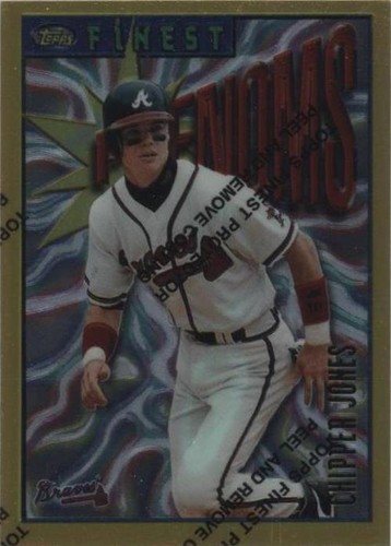 1996 Topps Finest - Chipper Jones #141