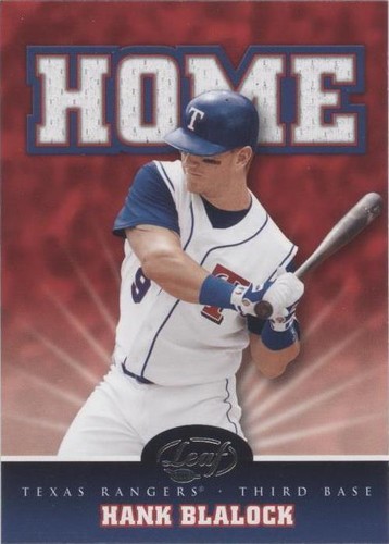 2005 Leaf - Hank Blalock #H-6
