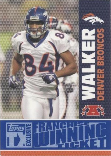 2007 Topps TX Exclusive Javon Walker #FW-JW