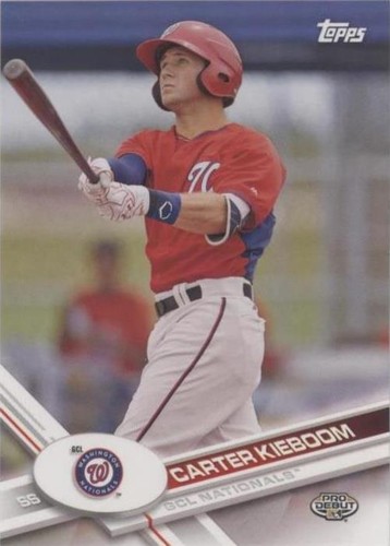 2017 Topps Pro Debut - Carter Kieboom #186