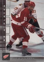 2001-02 In the Game Be A Player Memorabilia - Steve Yzerman #15