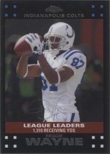 2007 Topps Chrome Reggie Wayne #TC43