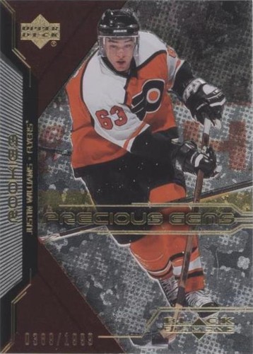 2000-01 Upper Deck Black Diamond - Justin Williams #129