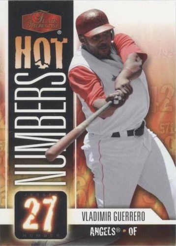 2006 Flair Showcase - Vladimir Guerrero #HN-30