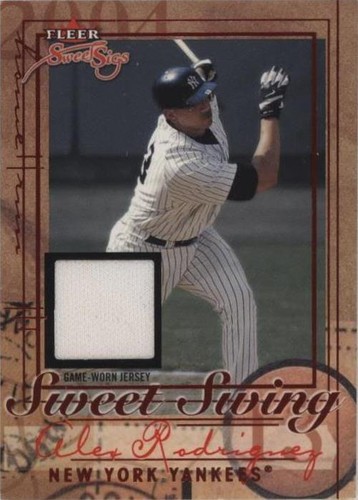 2004 Fleer Sweet Sigs - Alex Rodriguez #SS-AR