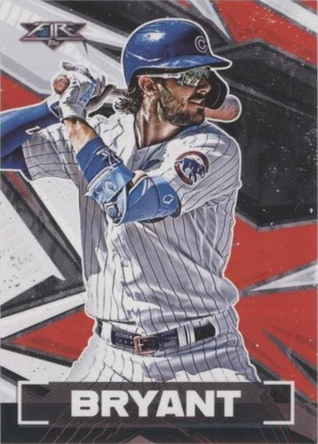 2021 Topps Fire - Kris Bryant #87