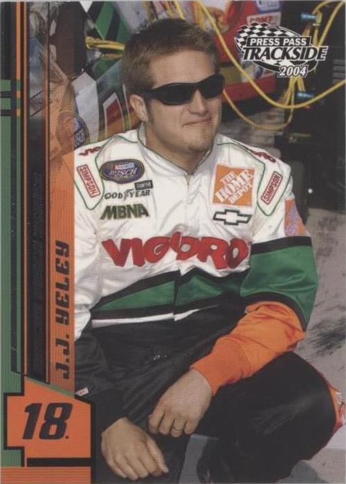 2004 Press Pass Trackside - J.J. Yeley #36
