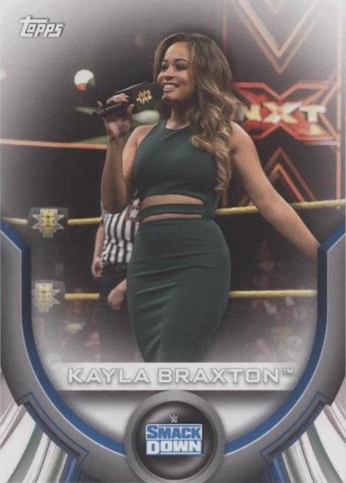2020 Topps WWE Women's Division - Kayla Braxton #RC-25