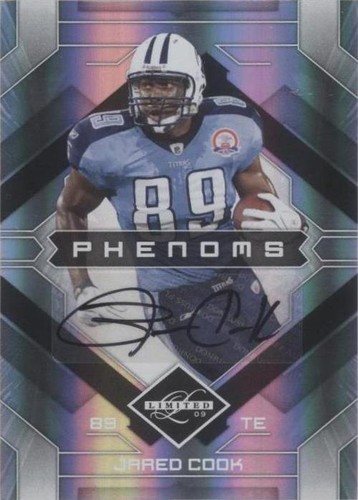 2009 Donruss Limited Jared Cook #178