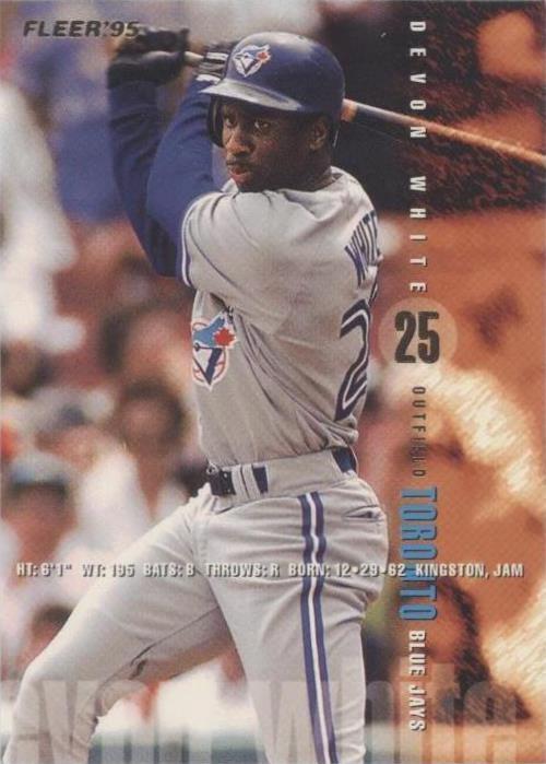 Fleer 1995 - Devon White #107