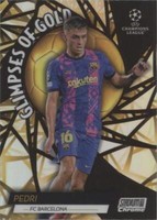 2021-22 Topps Stadium Club Chrome UCL Pedri #GG-PED