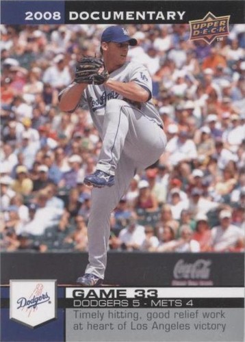 2008 Upper Deck Documentary - Chad Billingsley #1043