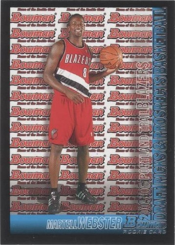 2005-06 Bowman Draft Picks & Prospects - Martell Webster #133