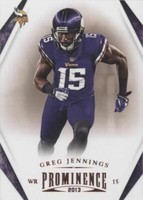 2013 Panini Prominence Greg Jennings #56