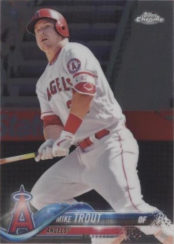 2018 Topps Chrome - Mike Trout #100