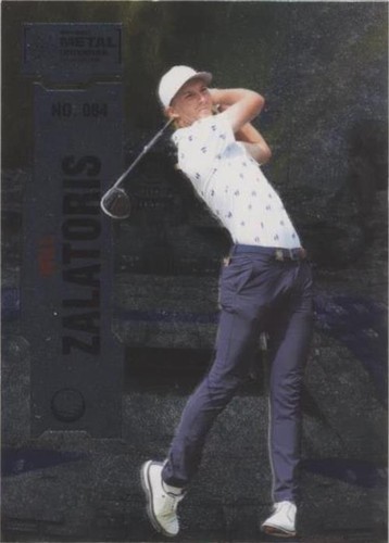 2022 Skybox Metal Universe Champions - Will Zalatoris #084