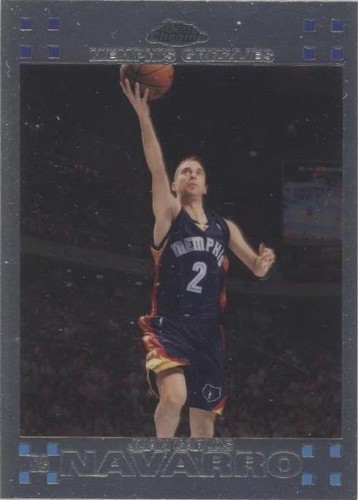 2007-08 Topps Chrome - Juan Carlos Navarro #155