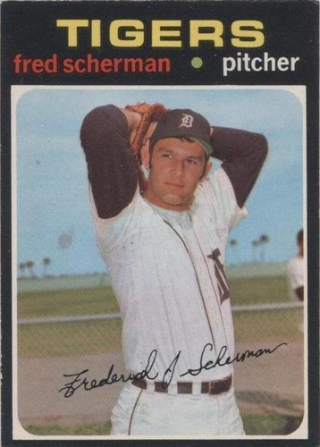 1971 O-Pee-Chee - Fred Scherman #316