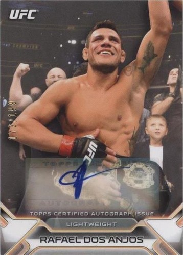 2016 Topps UFC Knockout - Rafael dos Anjos #KA-RD