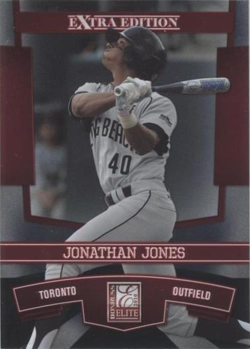 2010 Donruss Elite Extra Edition - Jonathan Jones #78