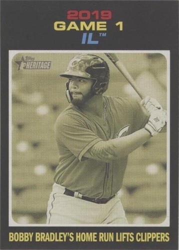 2020 Topps Heritage Minor League Edition - Bobby Bradley #198