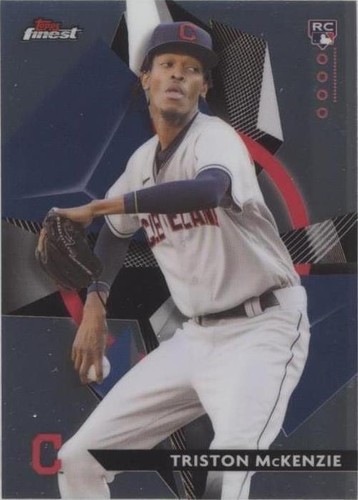 2021 Topps Finest - Triston McKenzie #FRD-TM