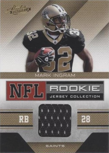 2011 Panini Absolute Memorabilia Mark Ingram #25
