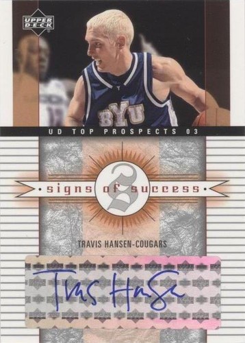 2003-04 Upper Deck UD Top Prospects - Travis Hansen #SS-TH