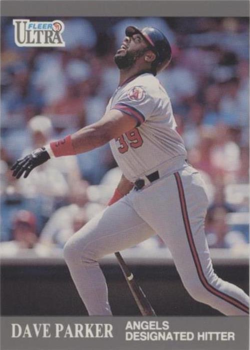 Fleer Ultra 1991 actualización - Dave Parker #U-10