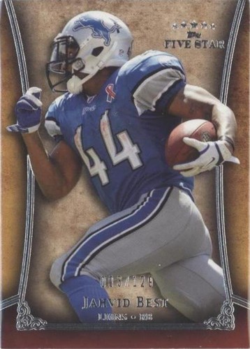 2011 Topps Five Star Jahvid Best #114