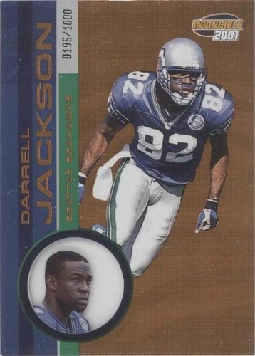 2001 Pacific Invincible Darrell Jackson #226