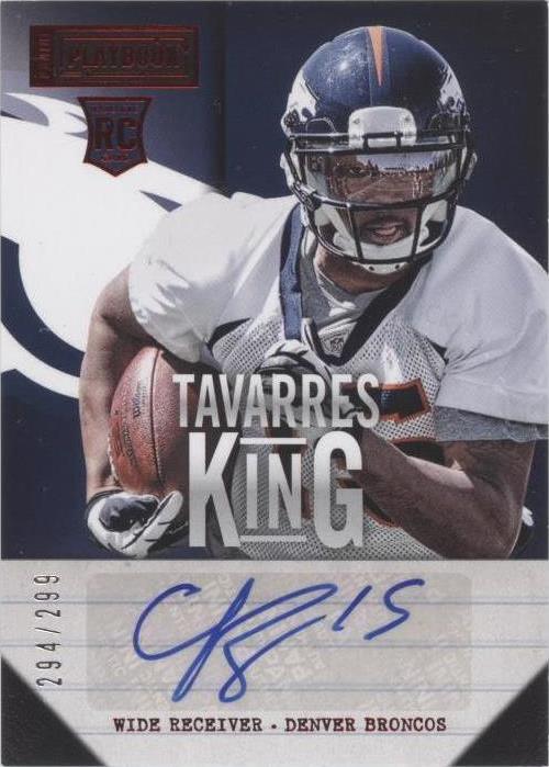 2013 Panini Playbook Tavarres King #188