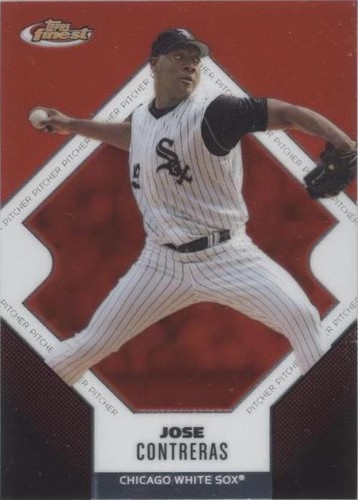 2006 Topps Finest - Jose Contreras #53