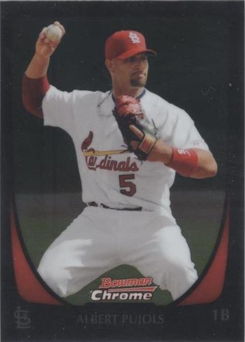 2011 Bowman Chrome - Albert Pujols #5