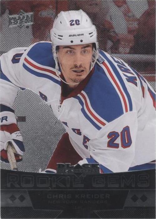 2012-13 Upper Deck 黑钻石 - Chris Kreider #242