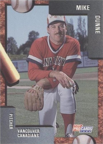 1992 Fleer ProCards Minor League - Mike Dunne #2715