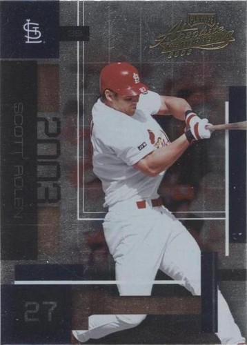 メジャーリーグ　カード　SCOTT ROLEN 2003 Playoff Absolute Memorabilia #27 Scott Rolen St. Louis