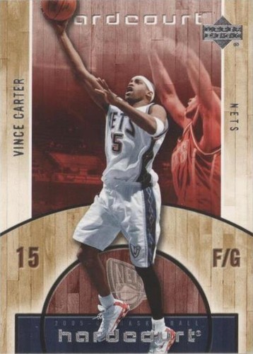 2005-06 Upper Deck Hardcourt - Vince Carter #52