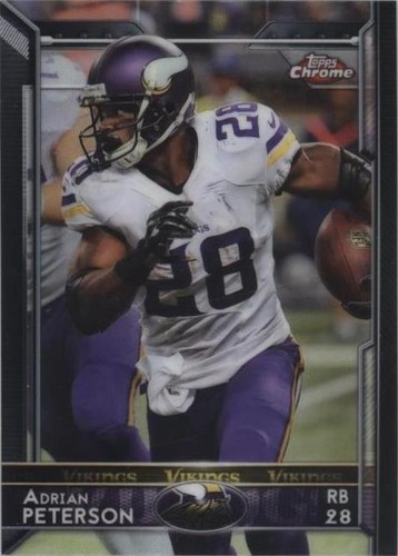2015 Topps Chrome Adrian Peterson #24