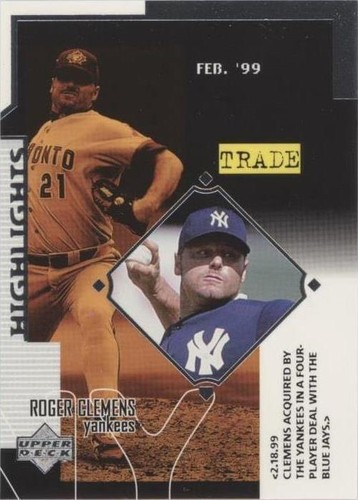 1999 Upper Deck - Roger Clemens #532