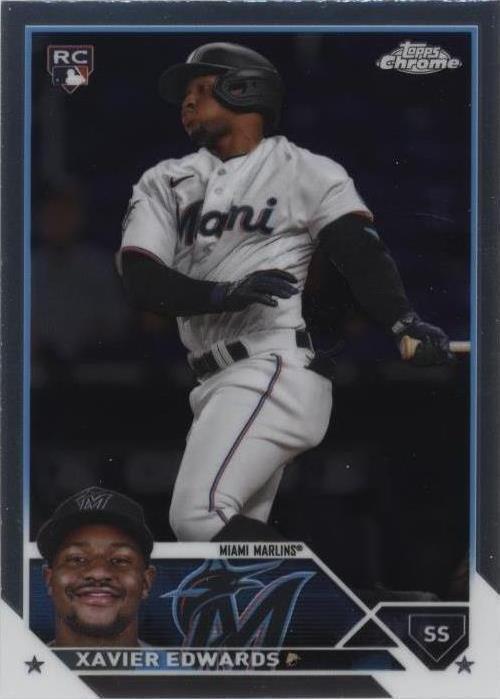 2023 Topps Chrome Update Series - Xavier Edwards #USC211
