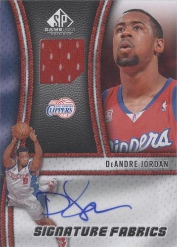 2009-10 SP Game Used - DeAndre Jordan #SF-JO