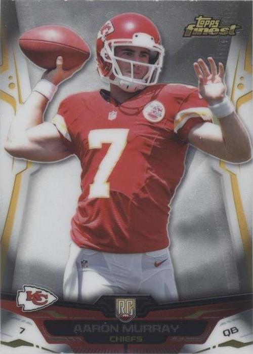 2014 Topps Finest Aaron Murray #135