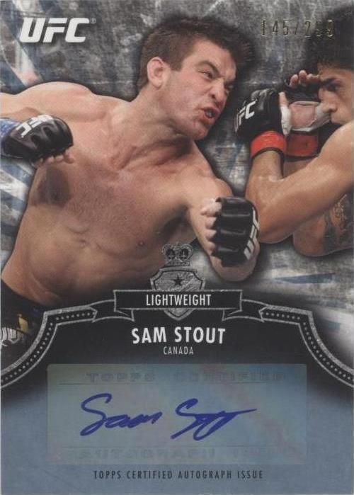 2012 Topps UFC Bloodlines - Sam Stout #A-SS