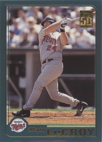 2001 Topps - Matt LeCroy #667