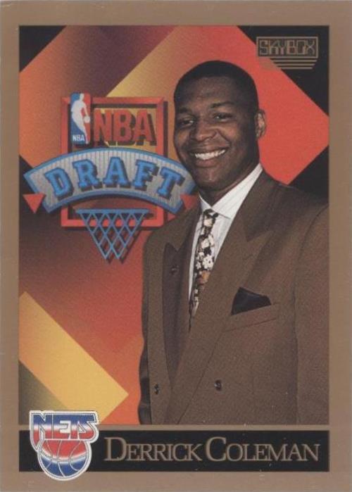 Skybox 1990-91 - Derrick Coleman #362