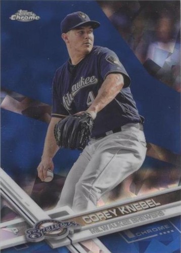 2017 Topps Chrome Sapphire Edition - Corey Knebel #646