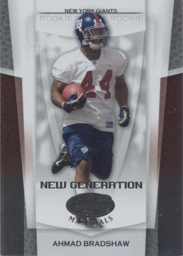 2007 Leaf Certified Materials Ahmad Bradshaw #153
