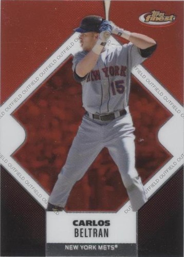 2006 Topps Finest - Carlos Beltran #99