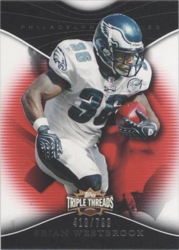 2009 Topps Triple Threads Brian Westbrook #46